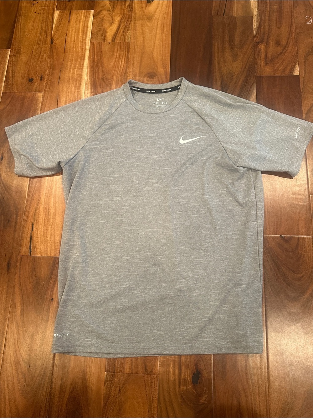 Nike Men’s Short-Sleeve Dri-FIT Tee in Heather Gray